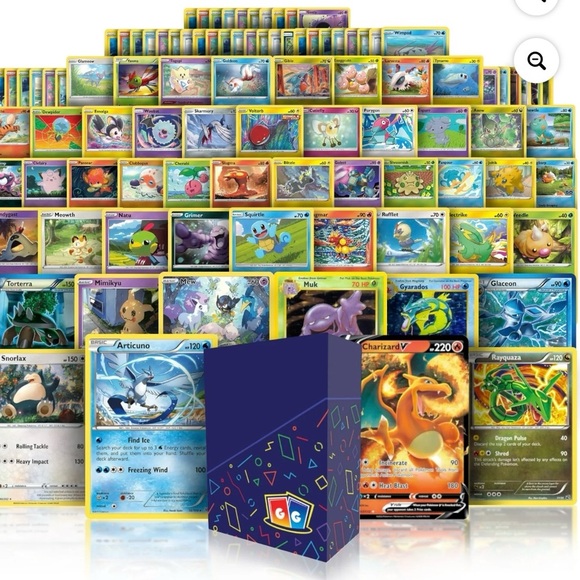 Pokémon Ultra Rare Starter Bundle 100+ Authentic Cards - Picture 1 of 7